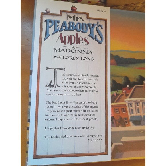 MADONNA - Book Set of 3 Children's Books Hardcover w Box Cover Like NEW - Picture 11 of 16